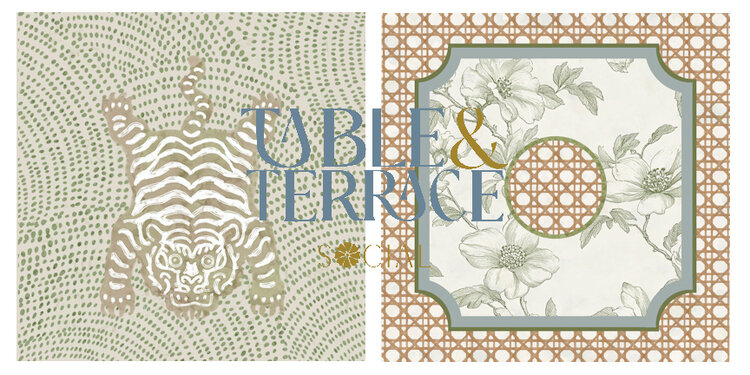 Table & Terrace Social Magnolia Garden Mat