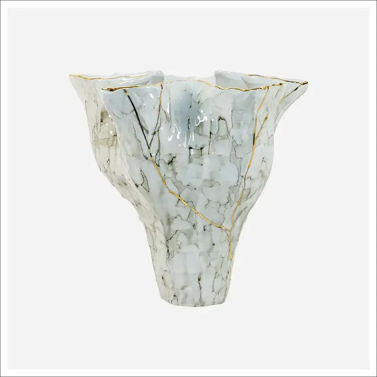 Carmine Tall Vase