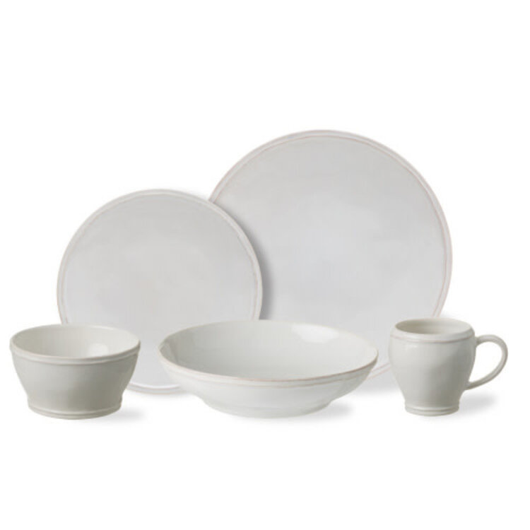 5 PC Place Setting - White (Fontana)