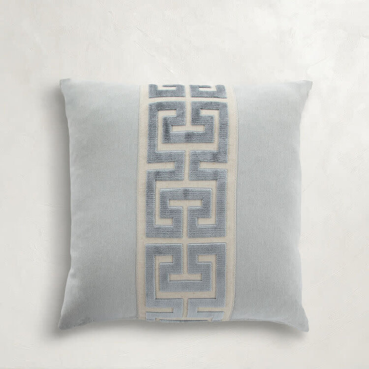 Drennen Sky Feather Pillow, 22" x 22"