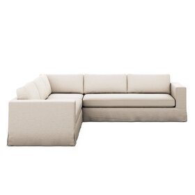 Four Hands Tovana 3 Piece Sectional- Crypton Nomad Snow