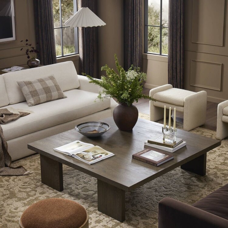 Four Hands Delfino Sofa- Crypton Nomad Snow