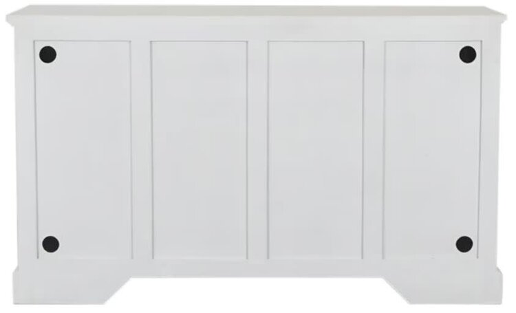 Lillian 4 Door Sideboard w/ Woven Rattan Doors