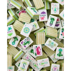 Palm Royale Mahjong Tiles