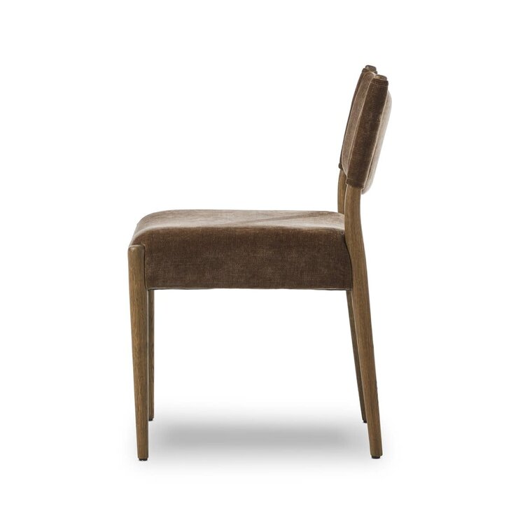 Four Hands Jayla Armless Dining Chair- Altair Mushroom
