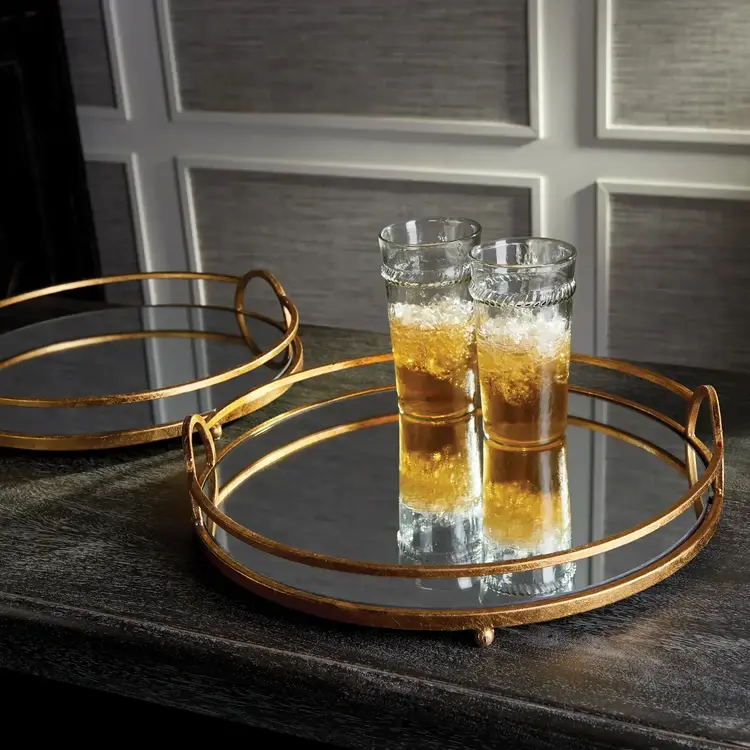 Napa Home & Garden Hudson Mirrored Trays-