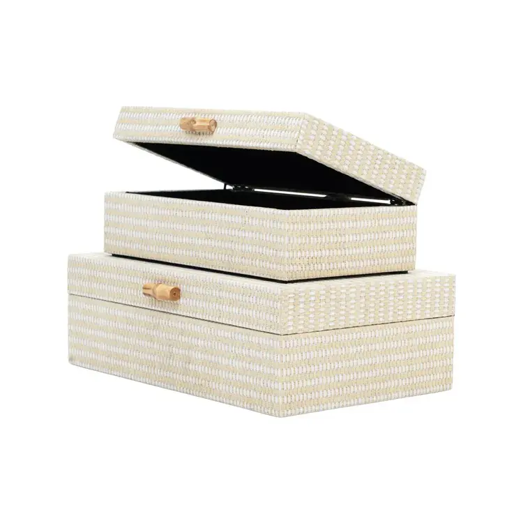 Calico Decorative Storage Box-