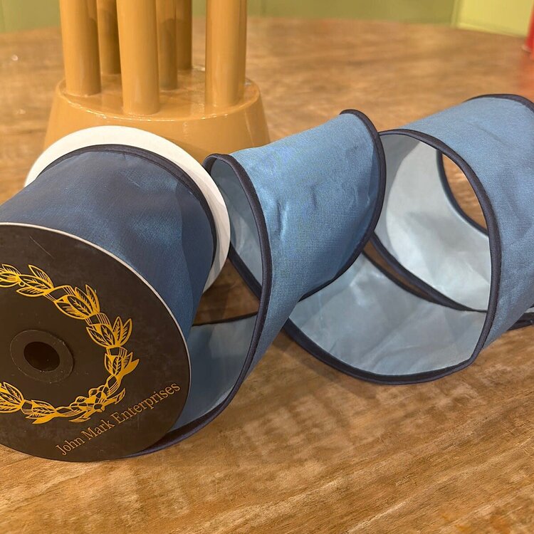 Taffeta DBL Tafetta Piping Blue/Royal Ribbon