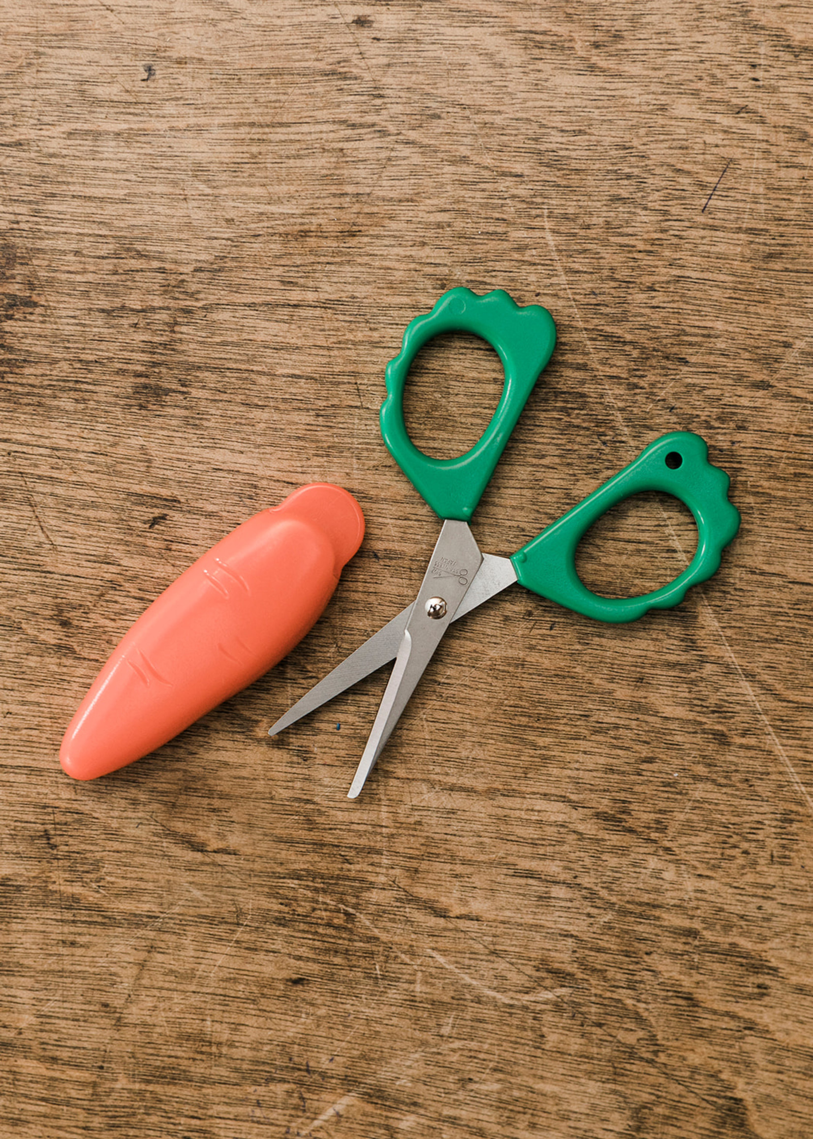 Carrot Fridge Magnet Scissors