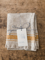 Linen Tales Linen Towel, Mustard