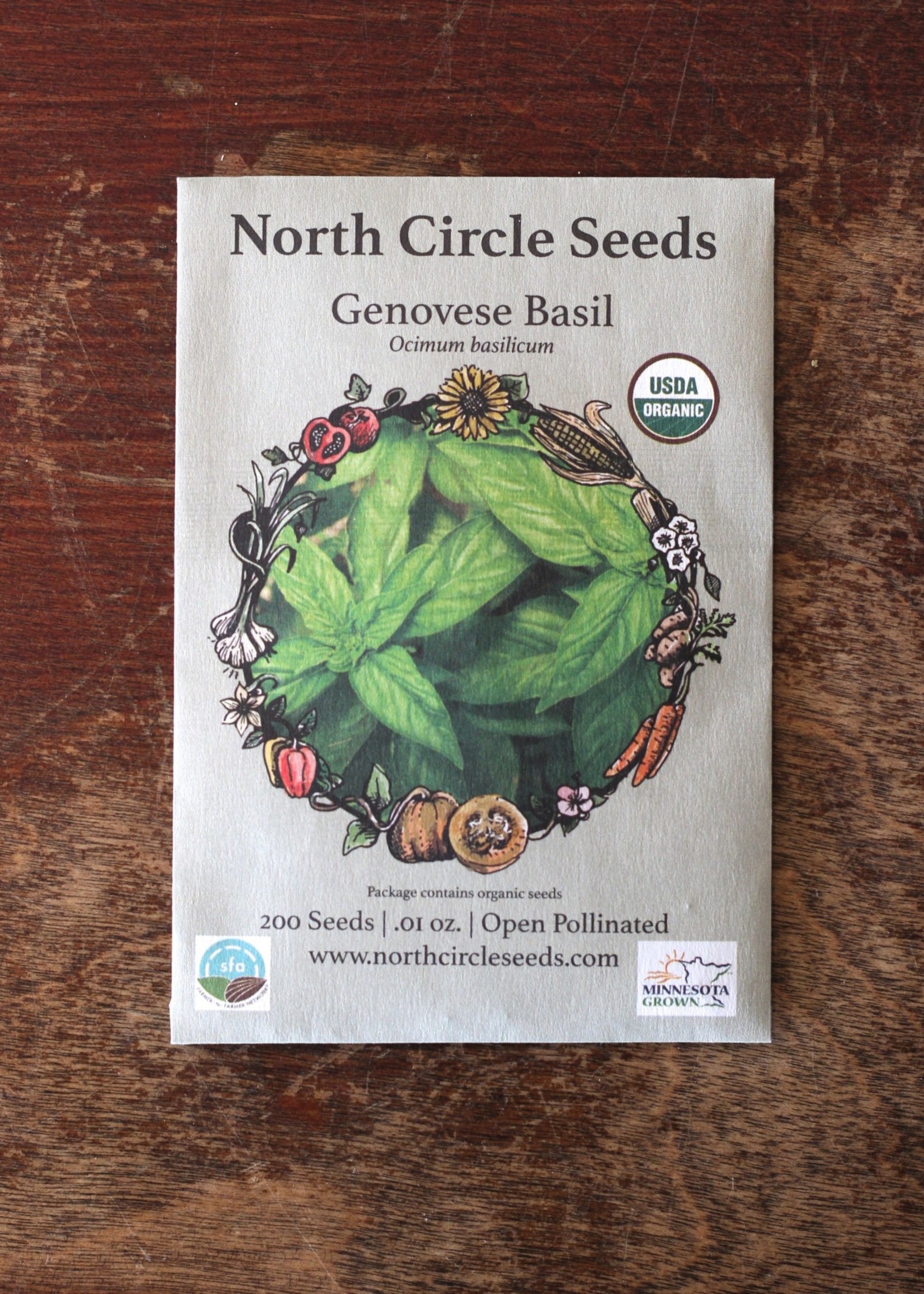 North Circle Seeds Genovese Basil