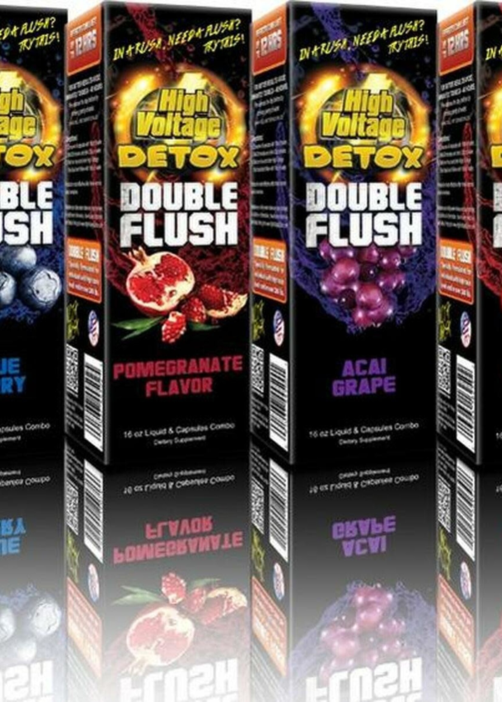 High Voltage High Voltage Detox Double Flush Tropical Orange