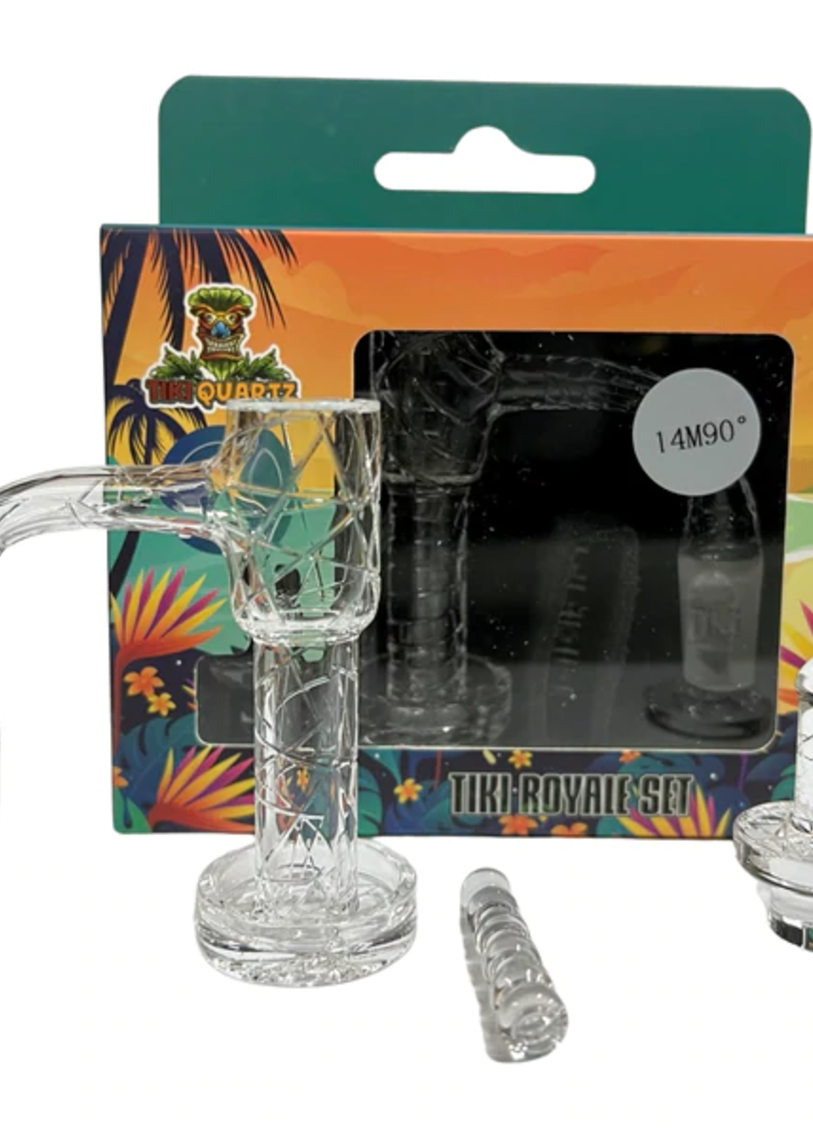 Tiki Tiki Quartz Royale Set 14m 45 Degree Banger