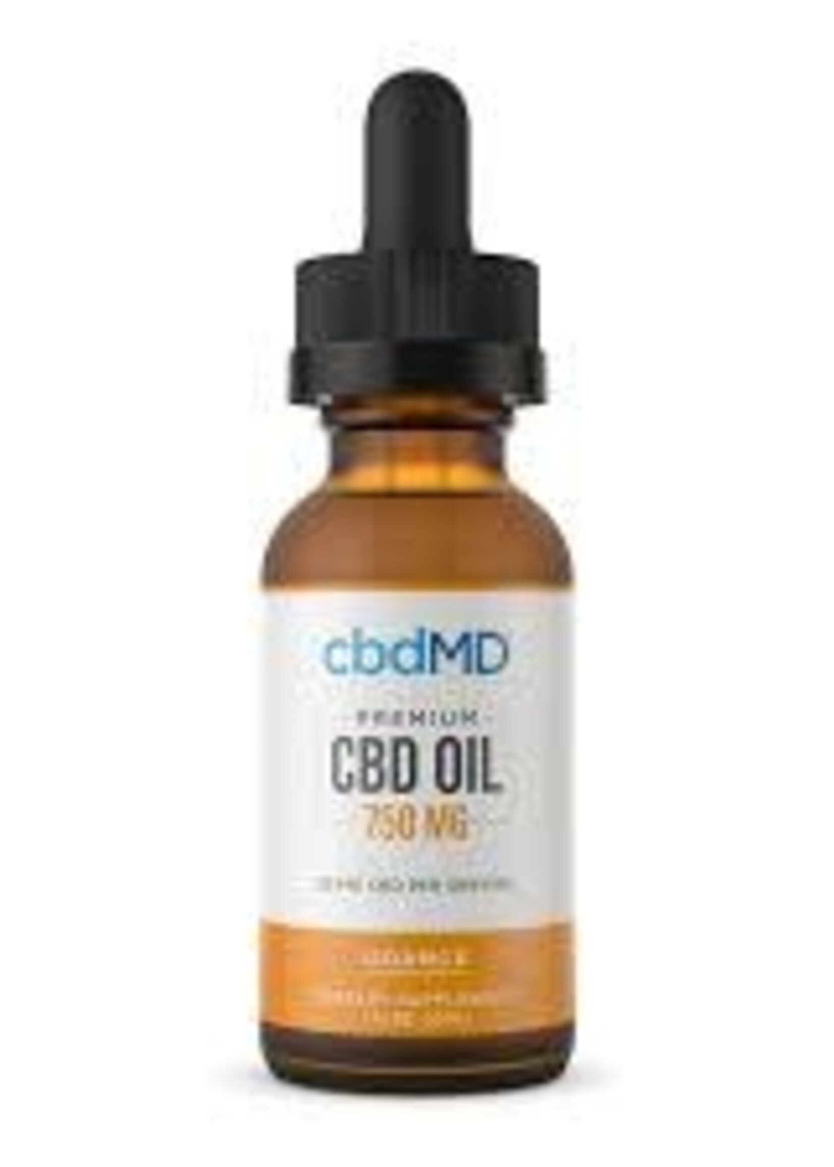 CBDMD CBDMD 750mg 30ml CBD Oil Broad Spectrum Orange