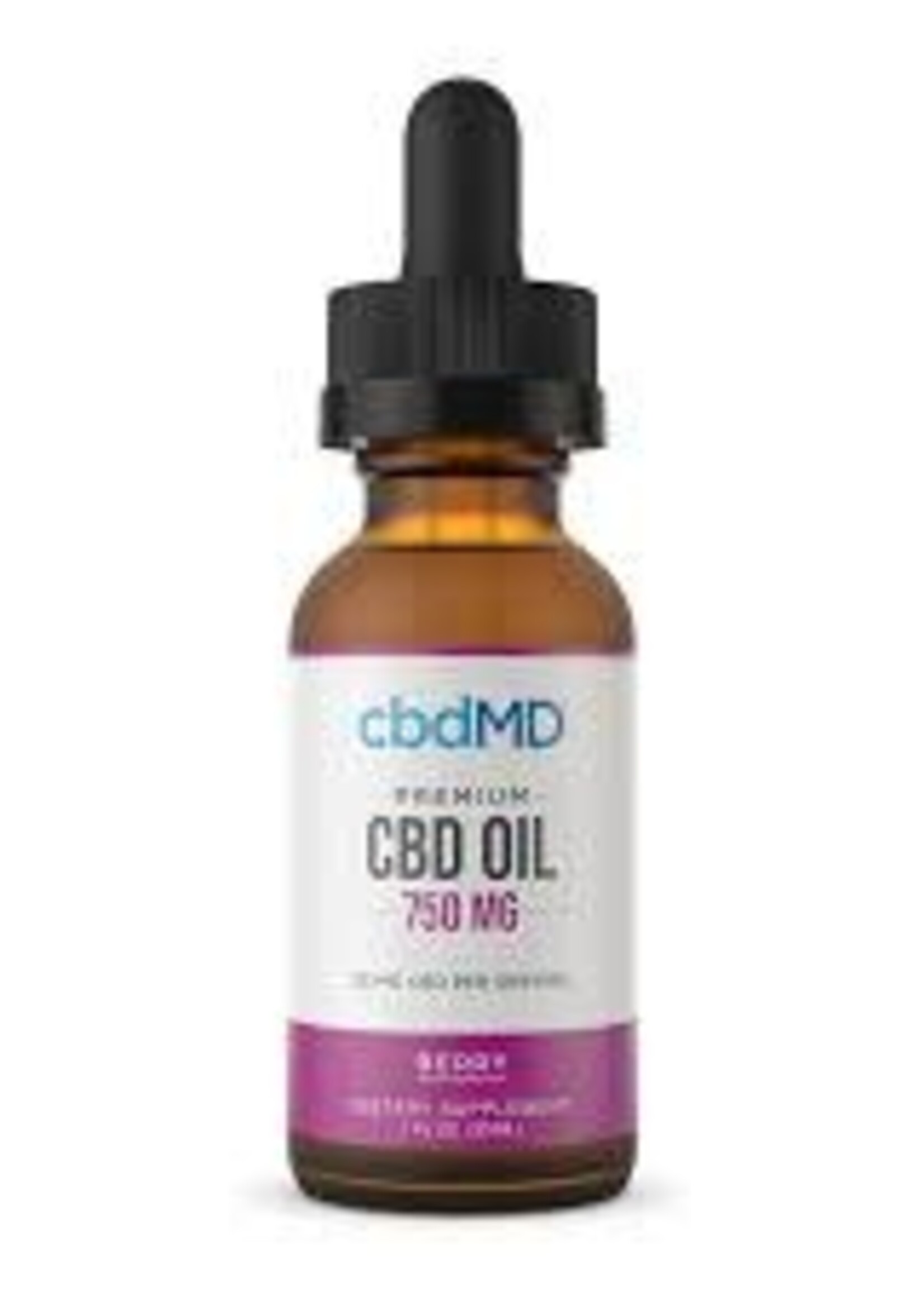 CBDMD CBDMD 750mg 30ml CBD Oil Broad Spectrum Berry