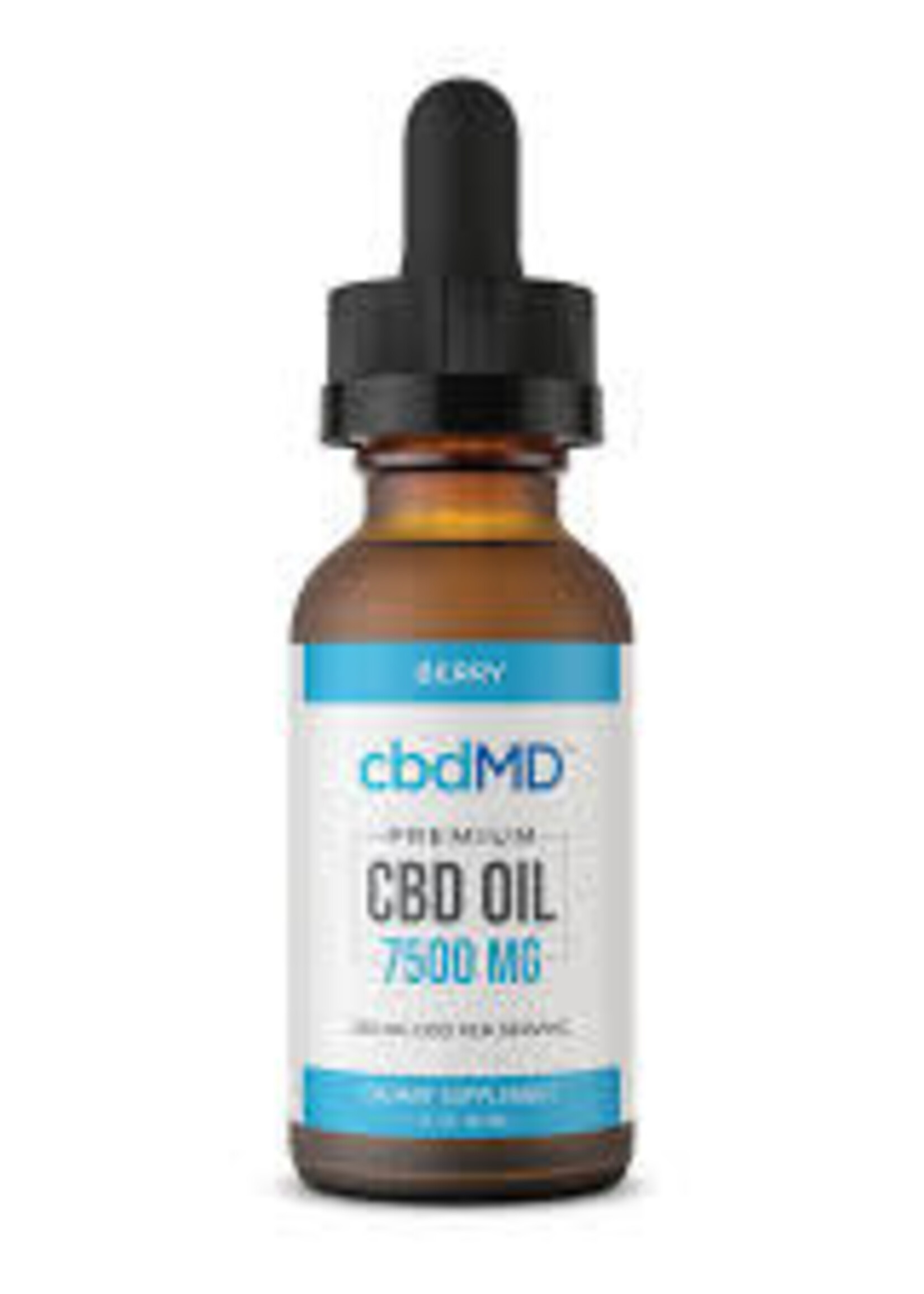 CBDMD CBDMD 7500mg 30ml CBD Oil Broad Spectrum Berry