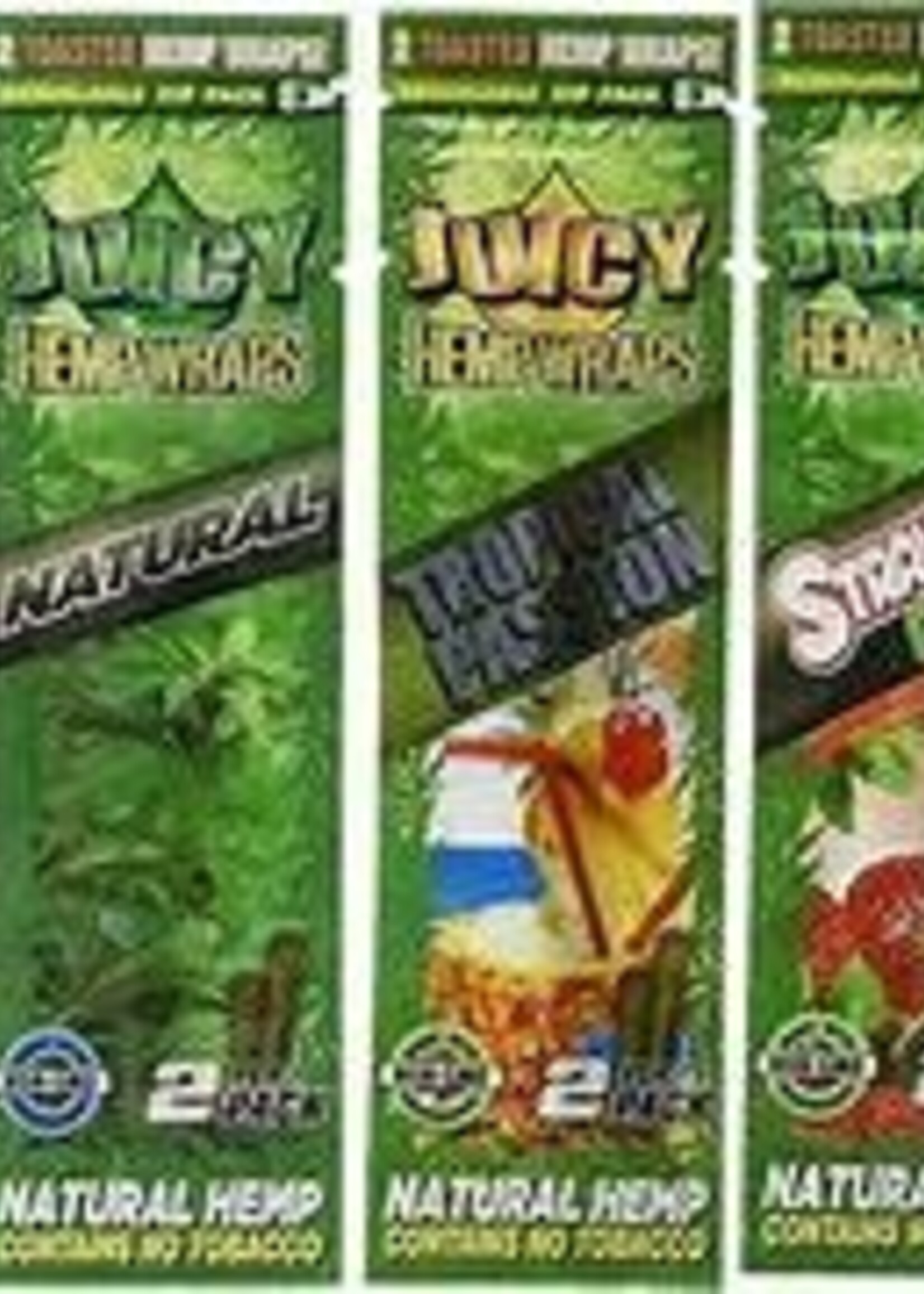 Juice Head Recharge Juicy Hemp Wraps 2 pk Tropical Passion