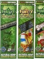 Juicy Terp Enhanced Hemp Wraps - 2pk Pineapple Shake