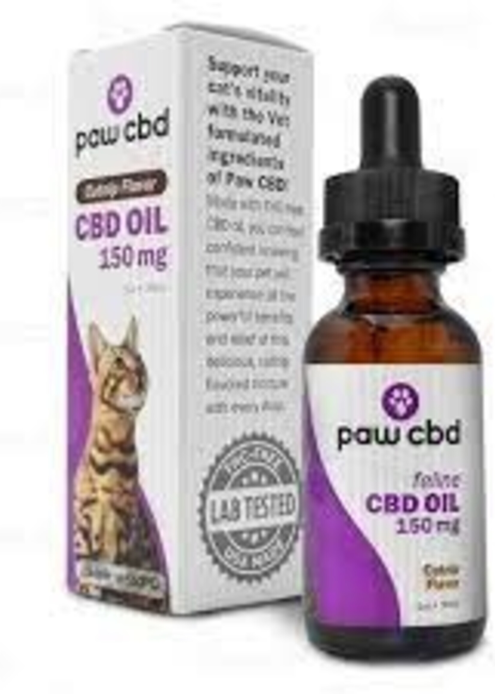 Paw CBD Paw CBD Cat Calming 150mg 30ml Tincture Natural