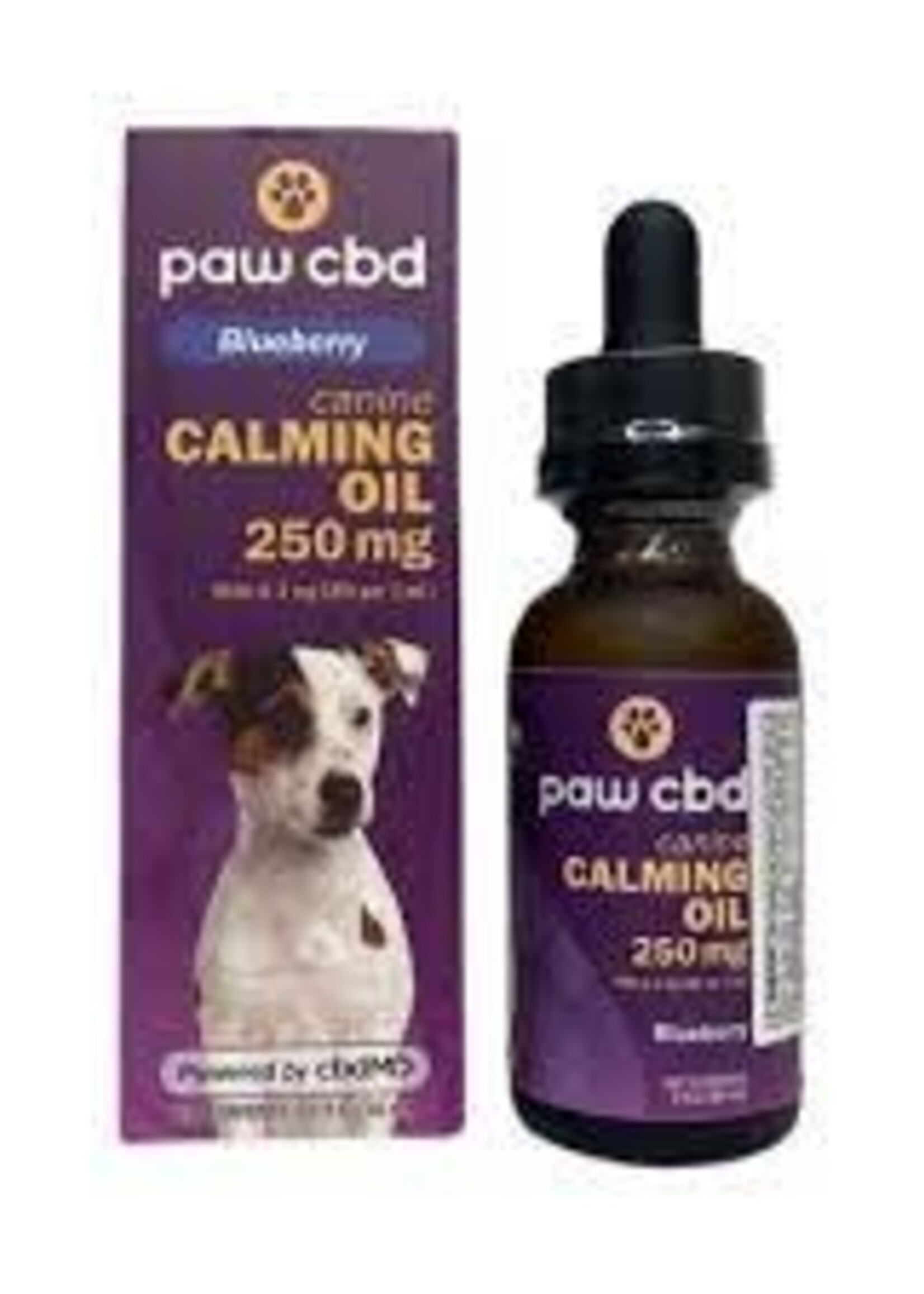 Paw CBD Paw CBD Dog Calming 250mg 30ml Tincture Blueberry