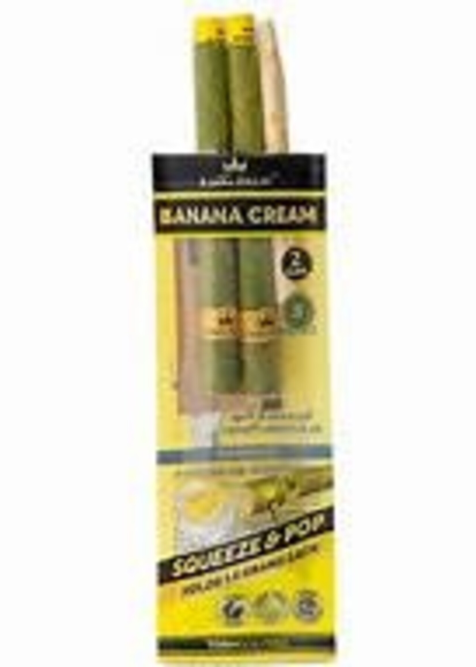 King Palm King Palm 2pk Slim 1.5 gram Banana Cream