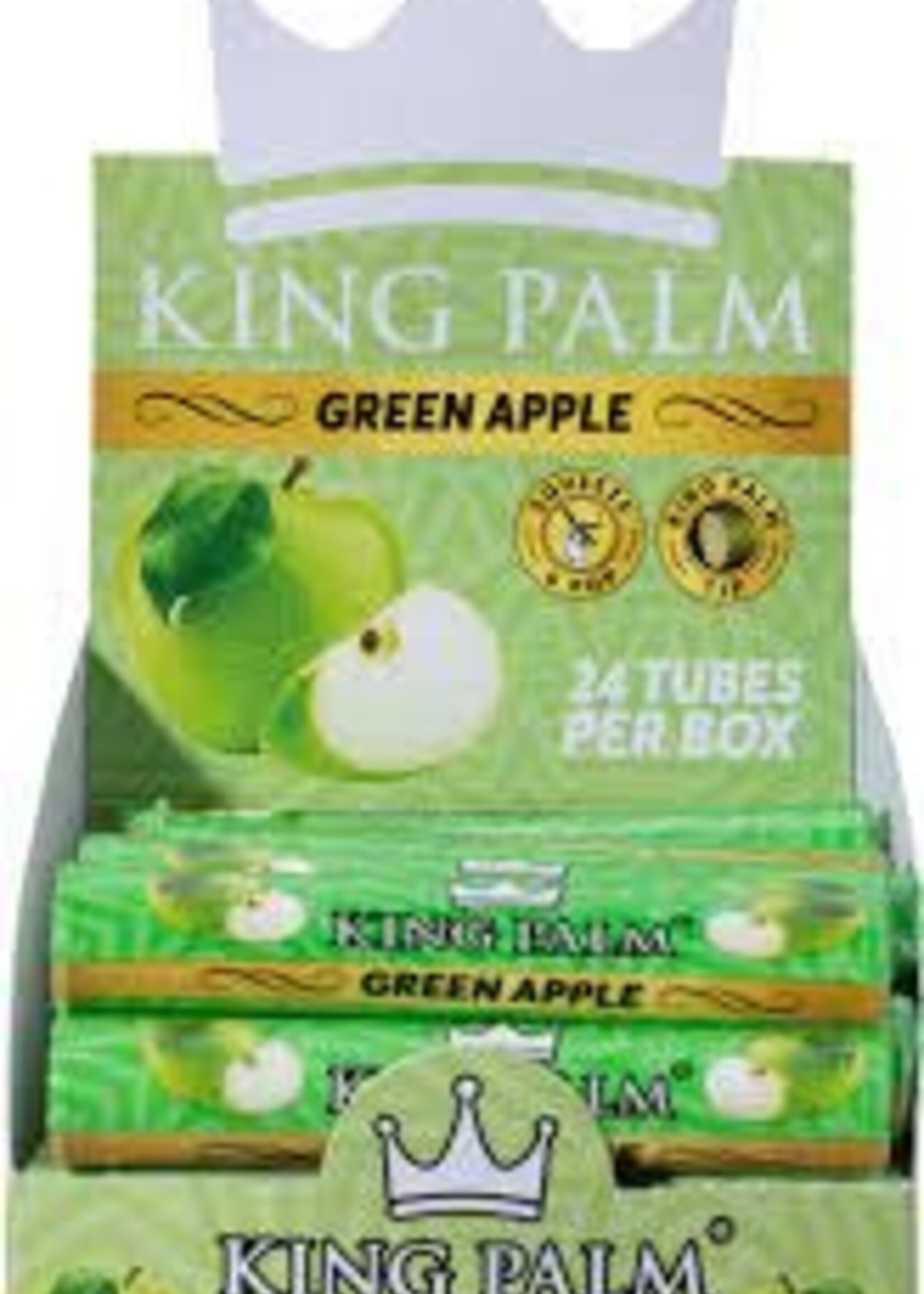 King Palm King Palm Cones Mini 1pk 1 gram Green Apple