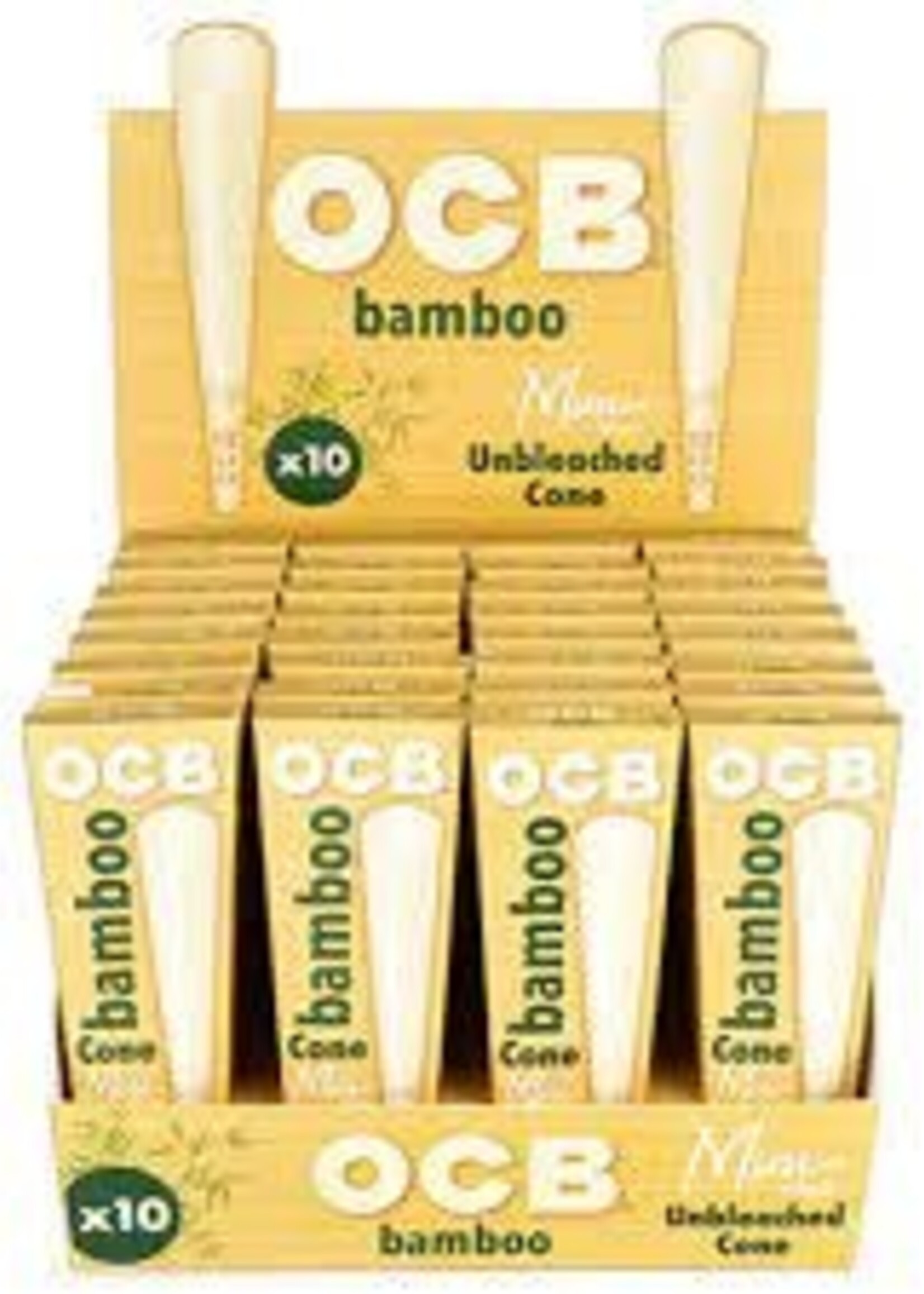OCB OCB Bamboo Cones Mini 70mm x10
