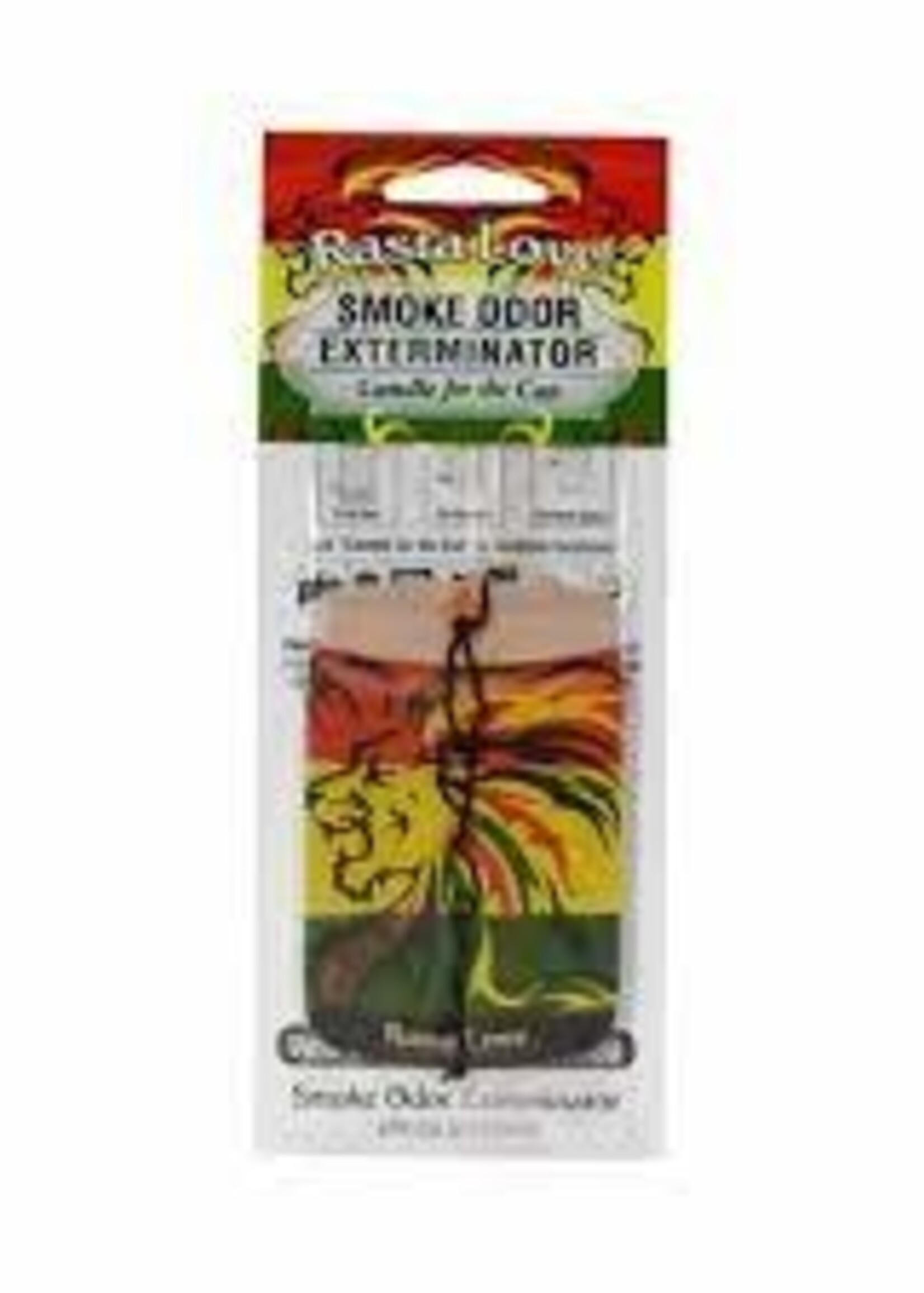 Smoke Odor Smoke Odor Car Hanger Rasta Love