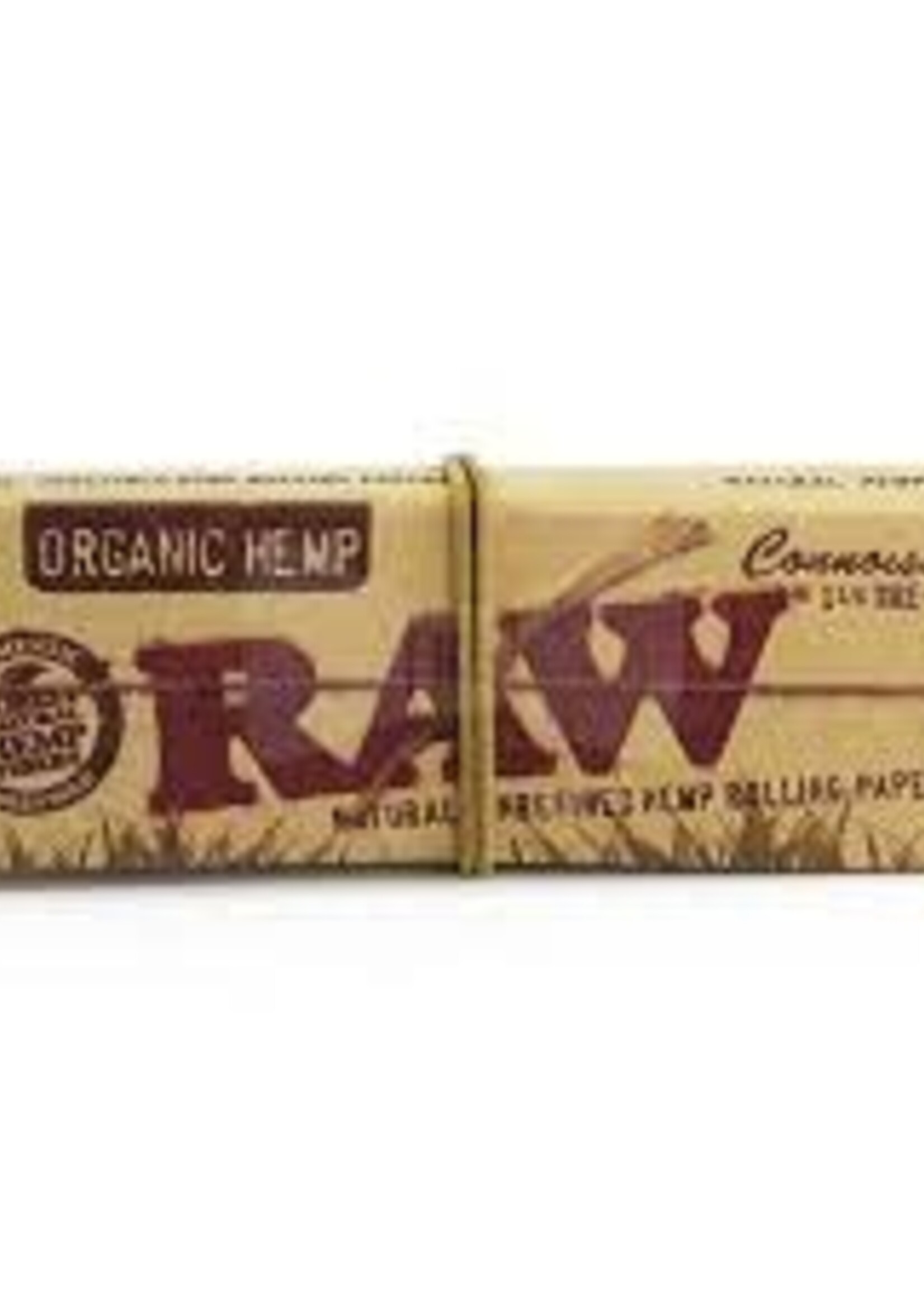 Raw Raw Organic Hemp Connoisseur 1 1/4 w/ Tips