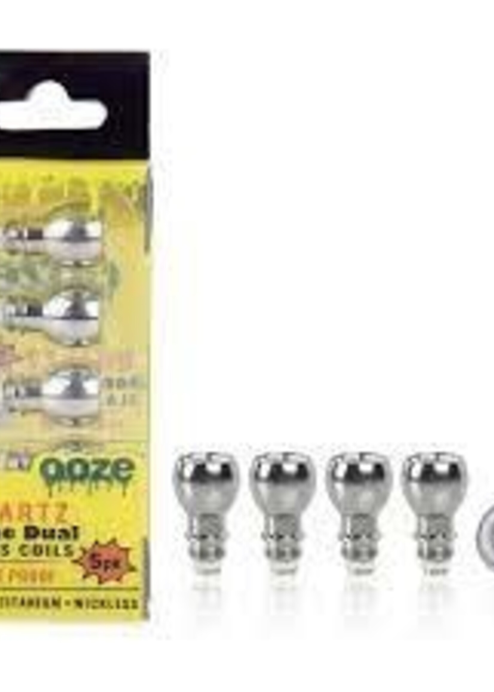Ooze Ooze 5pk Quartz Dome Dual Coils