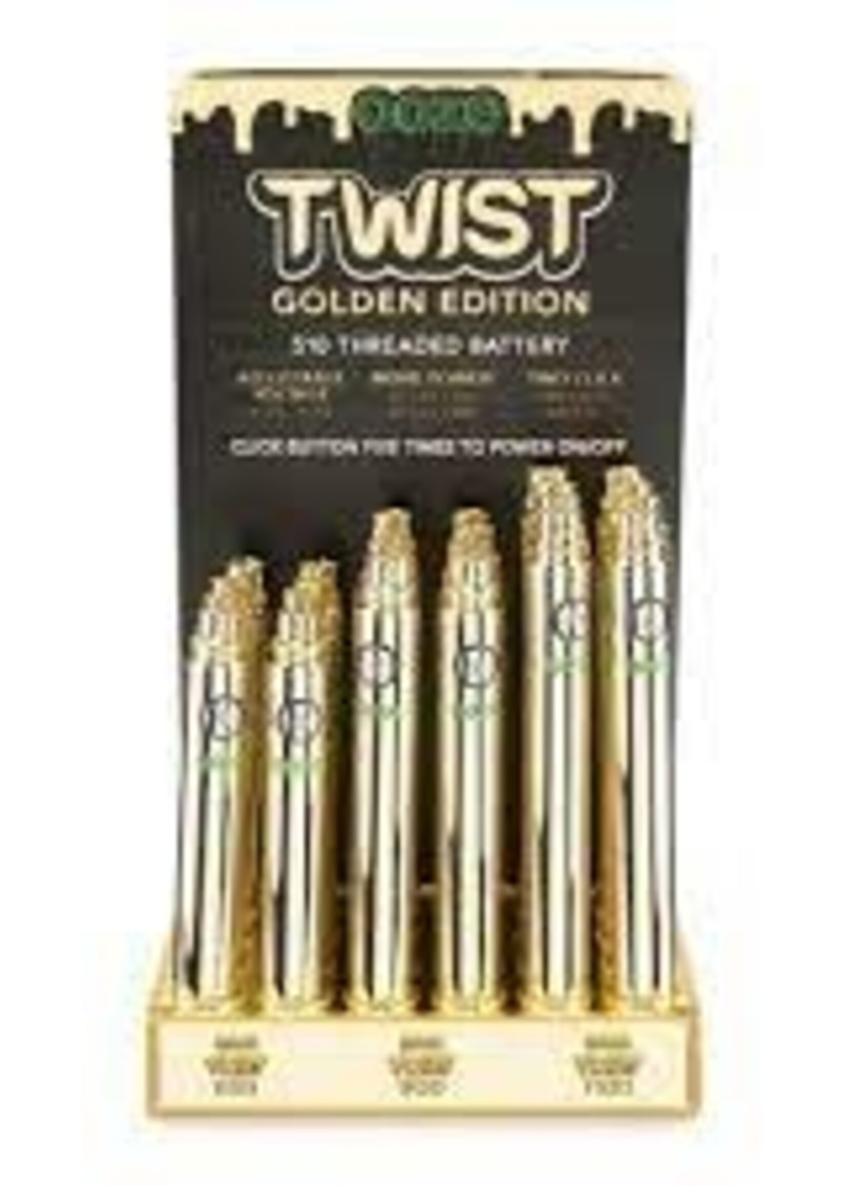 Ooze Ooze Twist Limited Edition Gold 900mah
