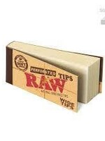 Raw Raw Natural Wide Tips 50pk