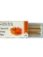 Randy's Randy's Puff Pops Flavored Hemp Tips Sherbet 3pk