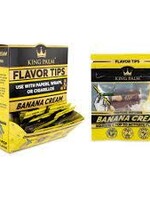 King Palm King Palm Flavored Tips Banana Cream 2 pk