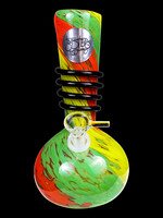Twisted Sister Glassworks Twisted Sister ST14   8” Vase W/  Wrap