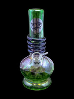 Twisted Sister Glassworks Twisted Sister ST1 8" Vase W/Wap