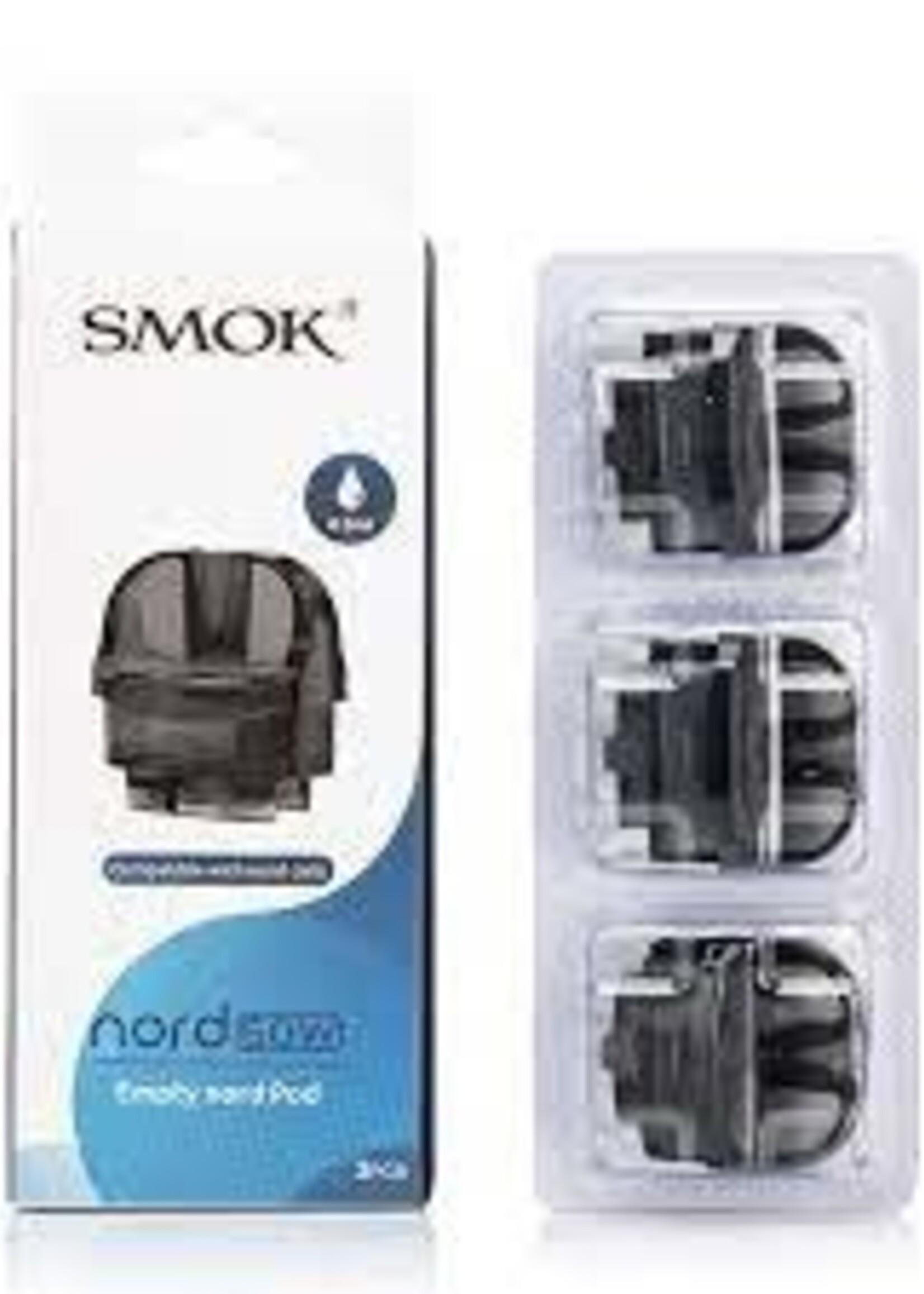 Smok Smok Nord 50W Empty Nord Pod 3pk 4.5 ml