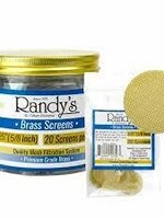 Randy's Randy's .625 (5/8”) 20ct Brass Screen