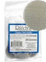 Randy's Randy's .5 (1/2”) 20ct Steel Screens