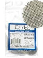 Randy's Randy's .625 (5/8”) 20ct Steel Screens