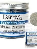 Randy's Randy's .750 (3/4”) 20ct Steel Screens