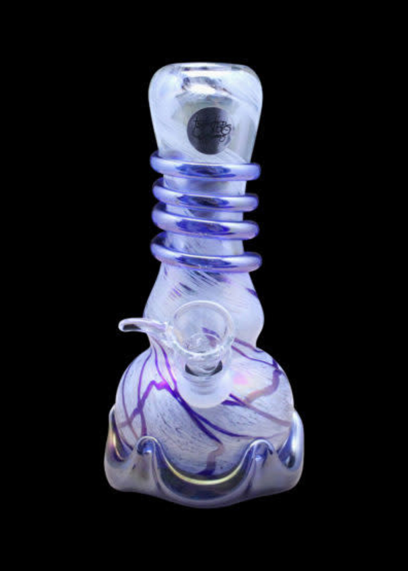 Twisted Sister Glassworks Twisted Sister ST12 Double Bubble Vase w/ Wrap