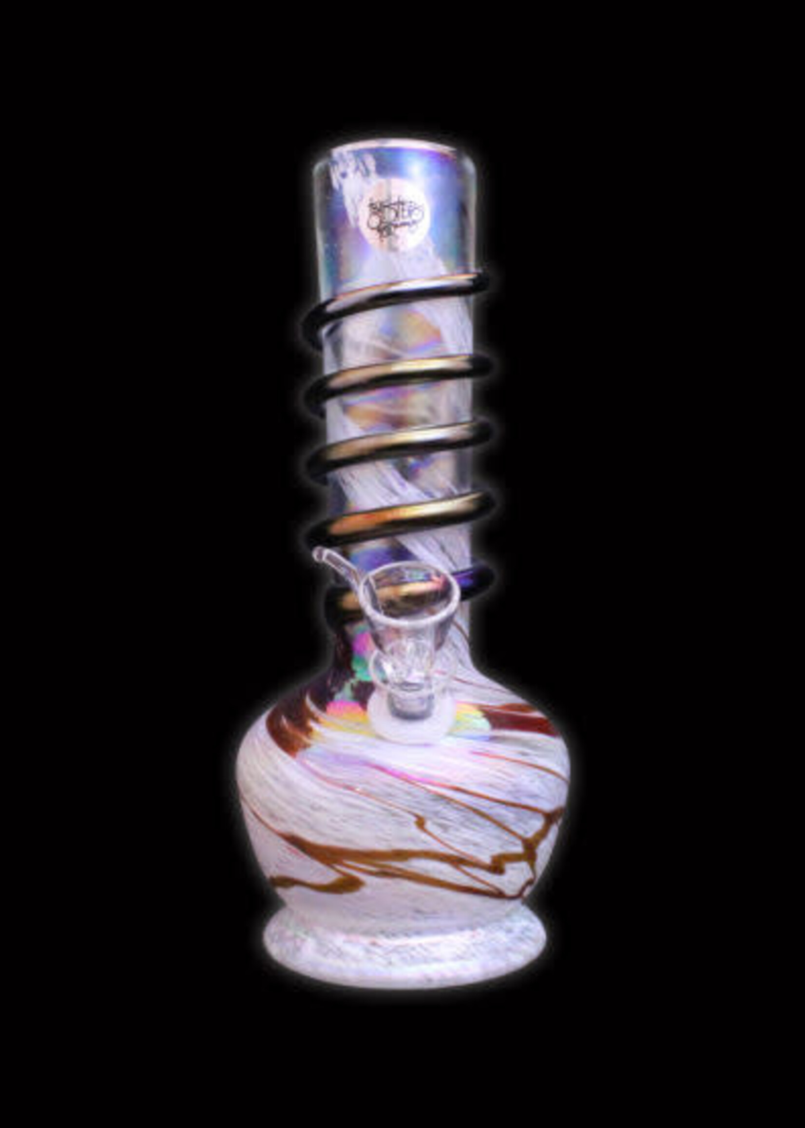 Twisted Sister Glassworks Twisted Sister ST26 8" Vase w/ Wrap