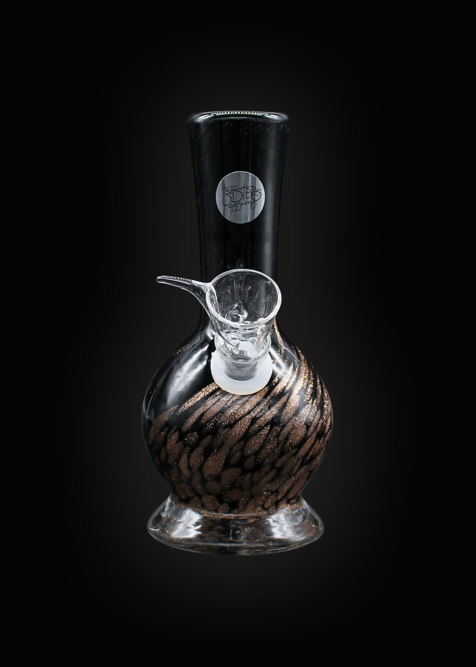 Twisted Sister Glassworks Twisted Sister ST30 6" Round Bottom Vase