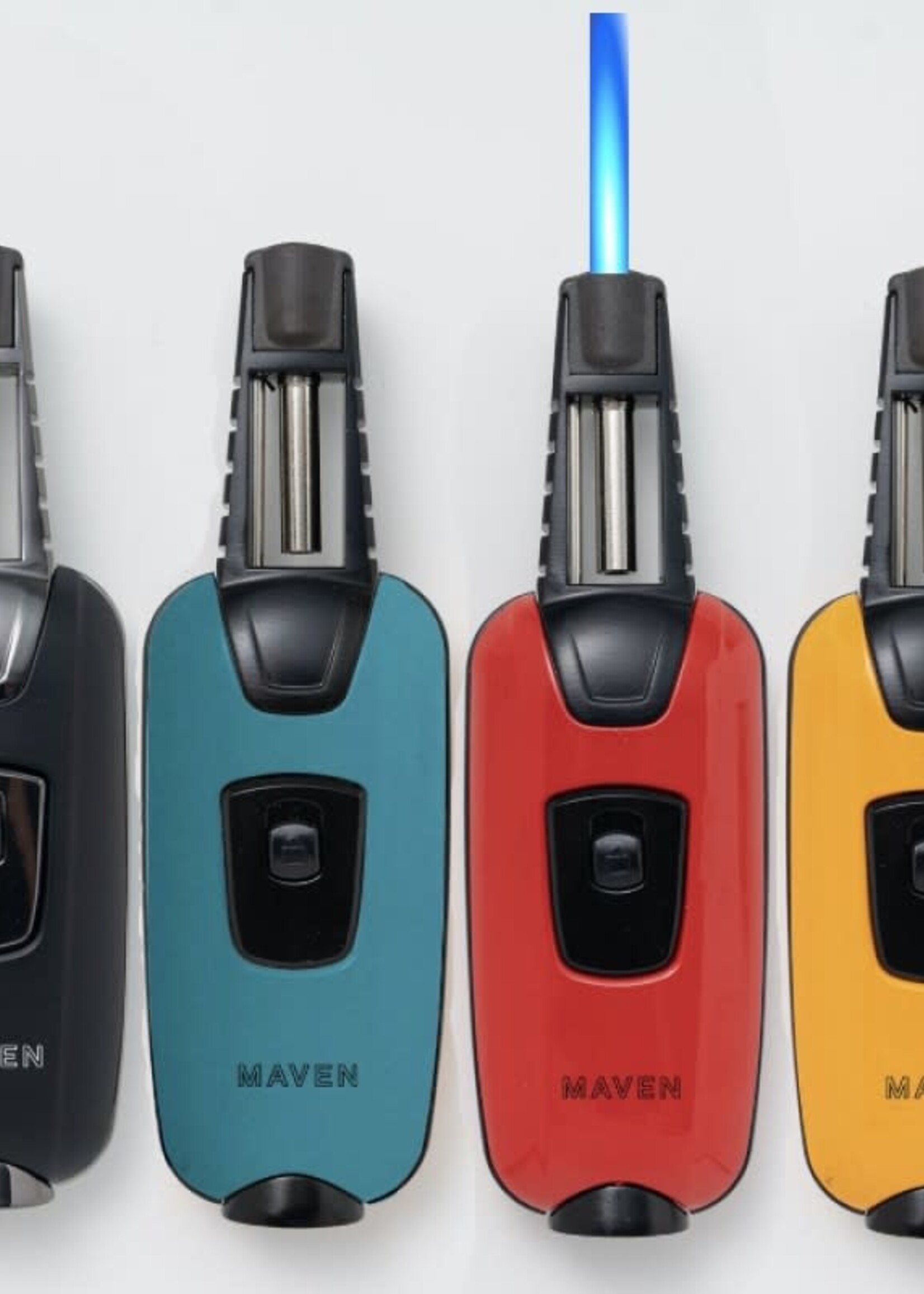 Maven Maven Armour Straight Angle Windproof Torch Carbon Fiber