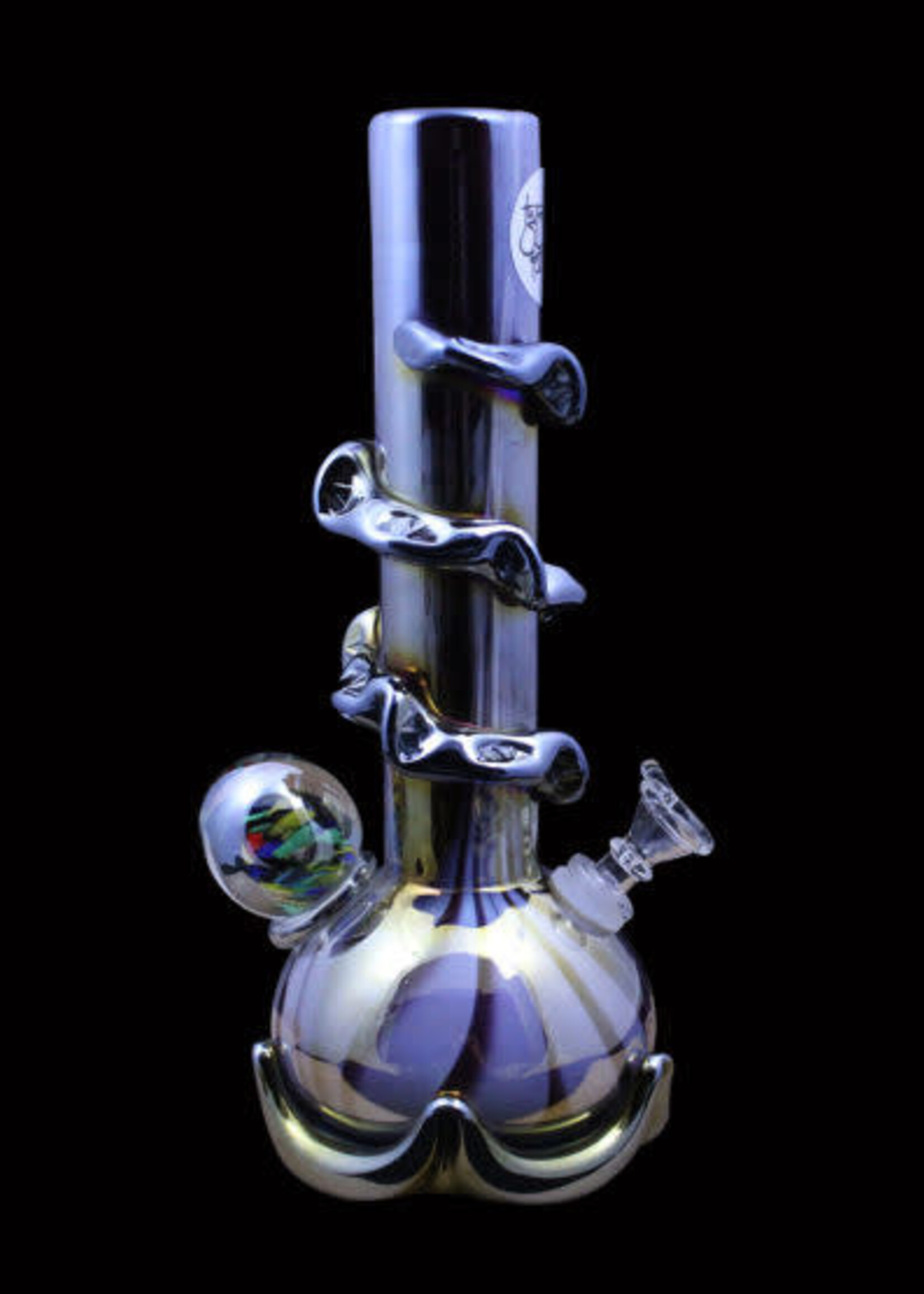 Twisted Sister Glassworks Twisted Sister RB12 12.5" Ball & Ruffle Wrap