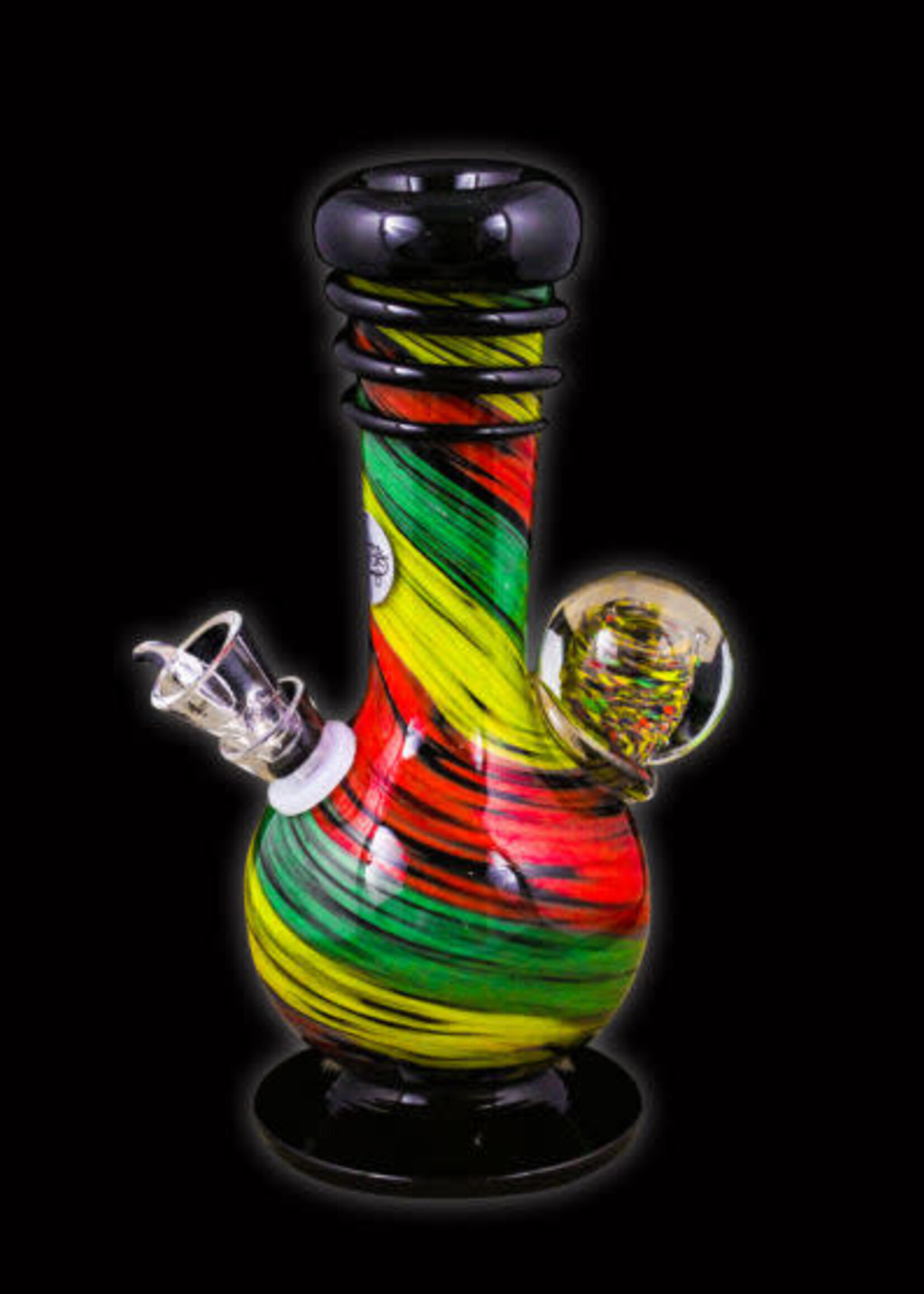Twisted Sister Glassworks Twisted Sister RB17 Marble Vase