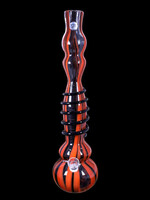 Twisted Sister Glassworks Twisted Sister LT14 18" Triple Bubble Vase