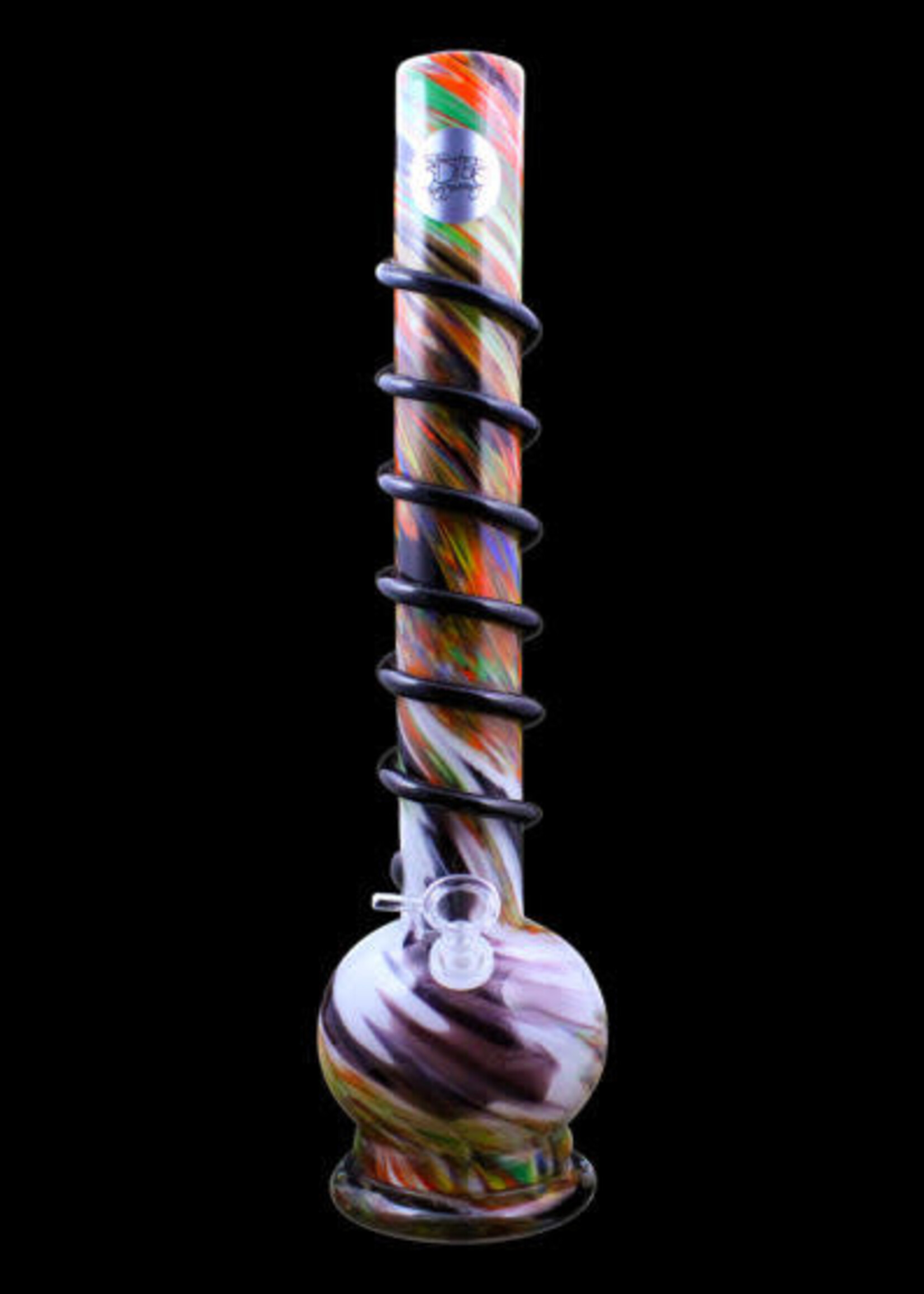 Twisted Sister Glassworks Twisted Sister LT8 18" Bubble Vase w/ wrap