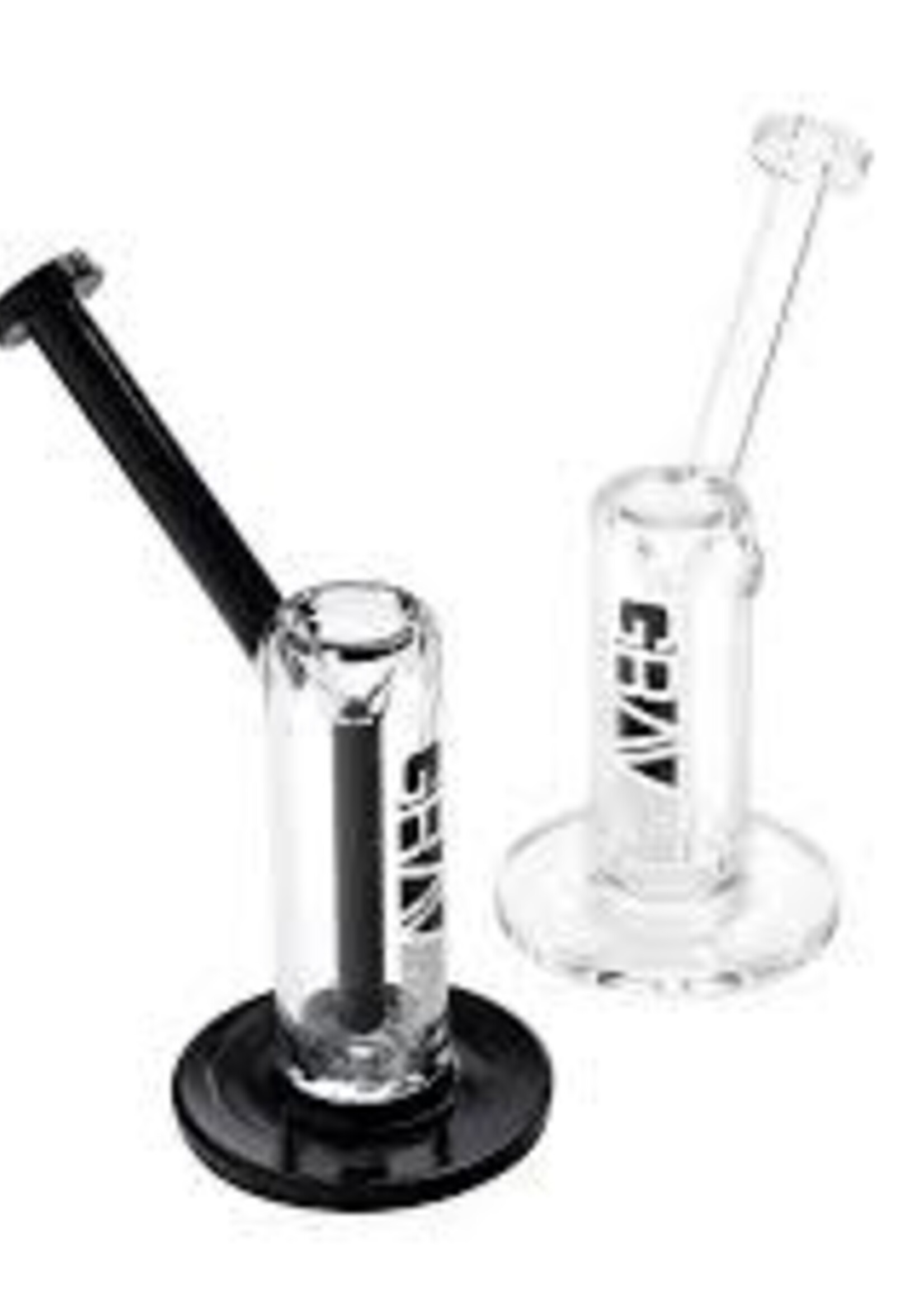 Grav Grav Small Upright Bubbler Black Accents
